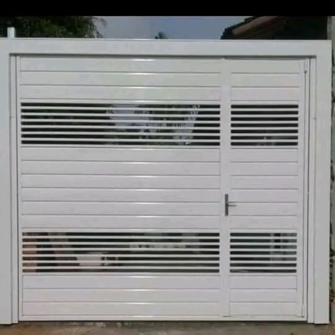 Portão basculante automático